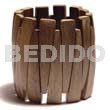 Greywood wood elastic bangle