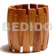Bayong wood elastic bangle