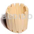 Elastic "ambabawod" wood bangle