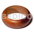 Bayong rounded wood bangle