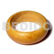 Nangka rounded wood bangle