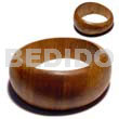 Graduated bayong wood bangle