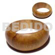 Graduated robles wood bangle