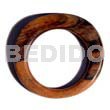 Camagong irregular flat round wood