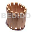Elastic ambabawod wood bangle