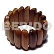 Elastic robles wood bangle
