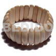 Elastic ambabawod wood bangle