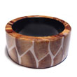 Laminated wooden bangle banana