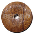 50mm textured brown round robles