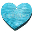 50mm textured heart shaped