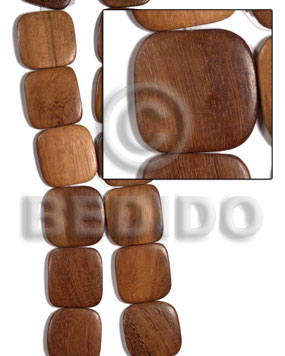 30mmx40mmx6mm redwood / sibucao twisted / 12pcs - Home