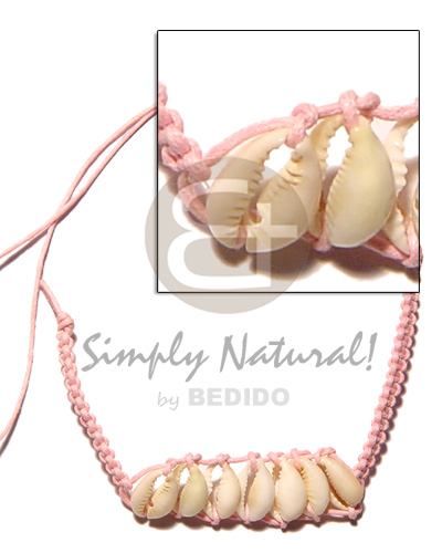 pink  sigay macrame choker - Home